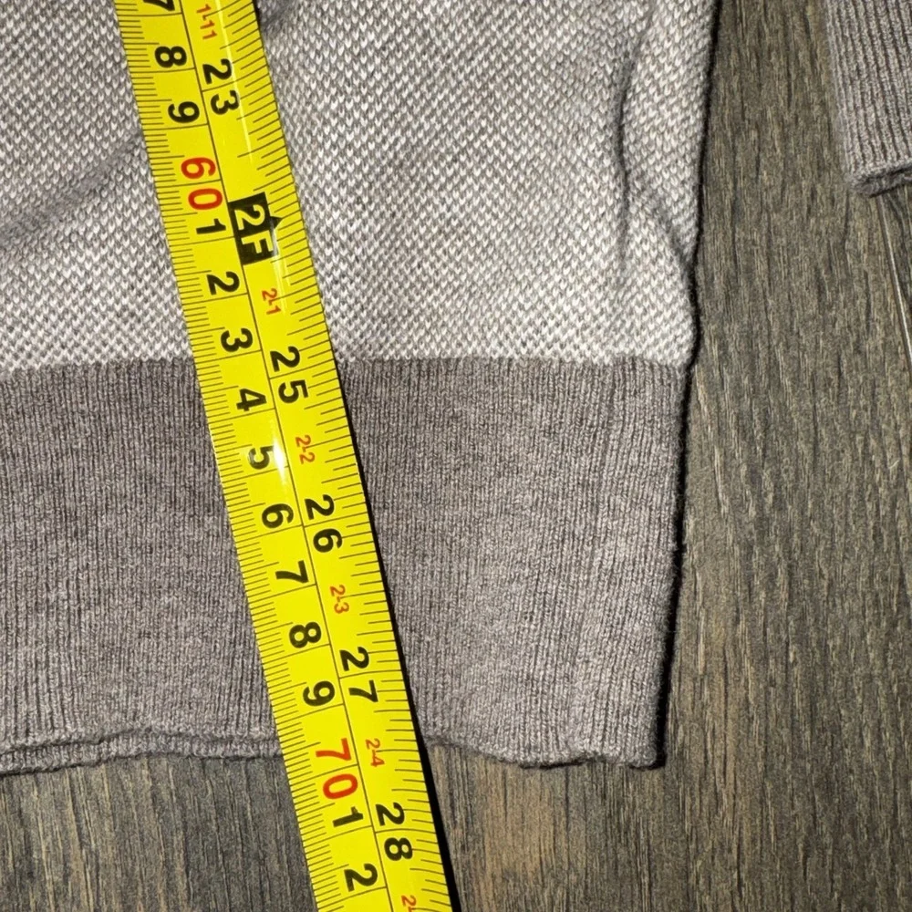 Banana‎ Republic Men's L Regular Fit Bird's Eye Stitch Cotton Cashmere Sweater